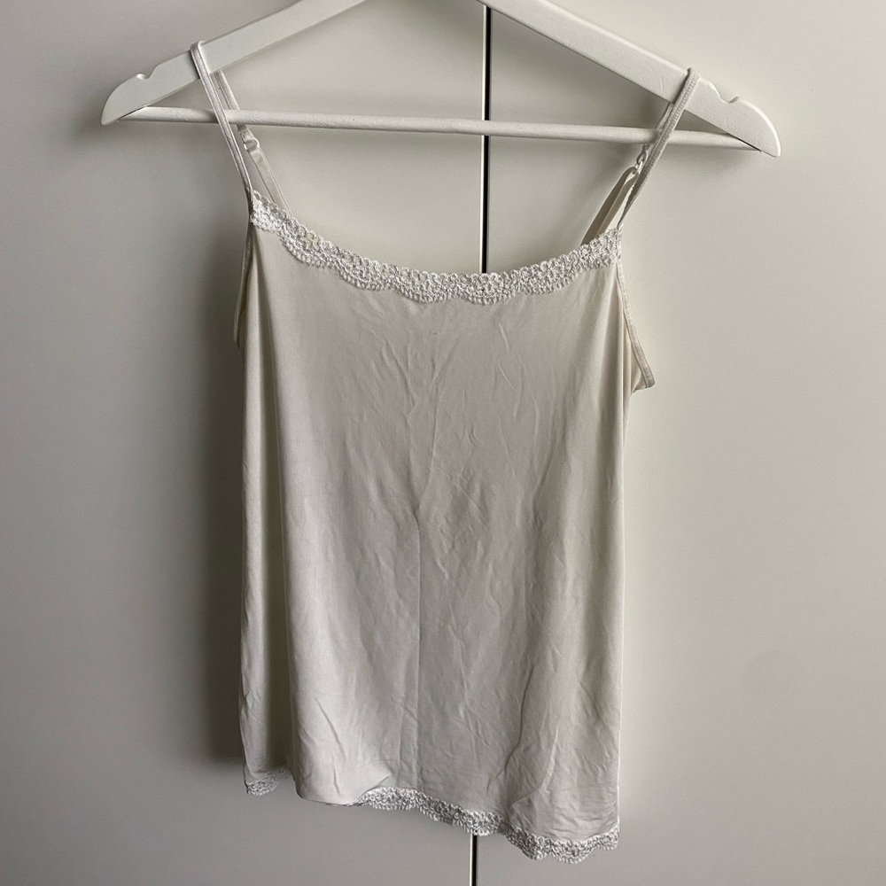 Jockey Lace Trim Tank